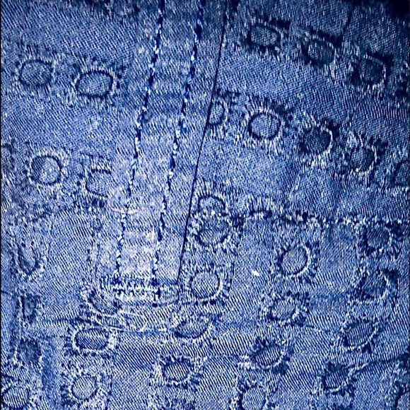 Navy Blue Eyelet Shorts Size 4 - Picture 10 of 13